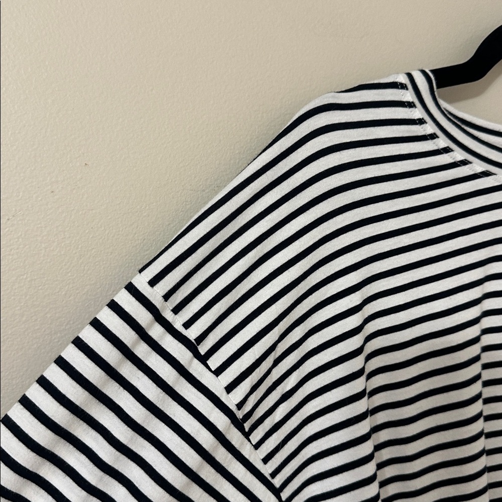 AYR The French Fry Long Sleeve Tee Black & White Piano Stripe Size XL - Picture 8 of 11